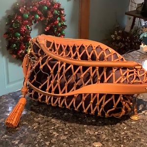 Brahmin Norah Bag Navy